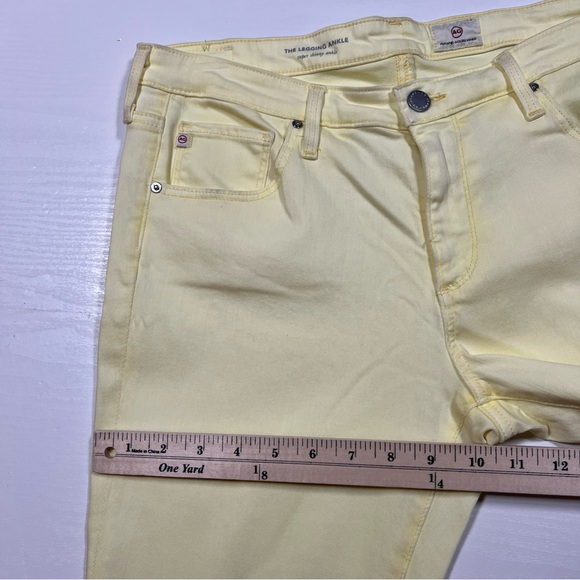 AG Adriano Goldschmied Legging Super Skinny Ankle Jean Womens 31 Raw Hem New - Picture 11 of 16